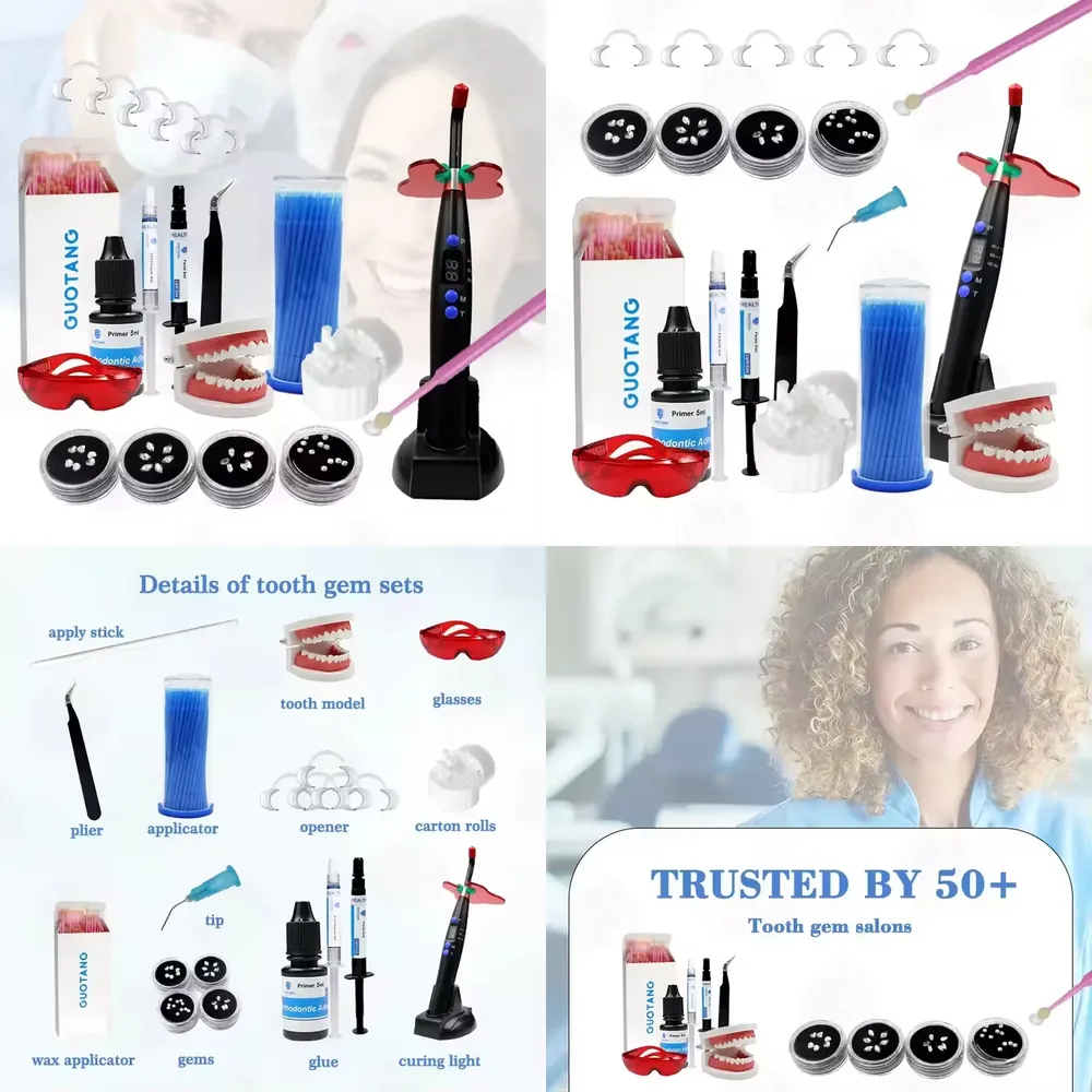 Tooth Gem Kit - 【CHIMU HOME】 Kit Profissional de Joias