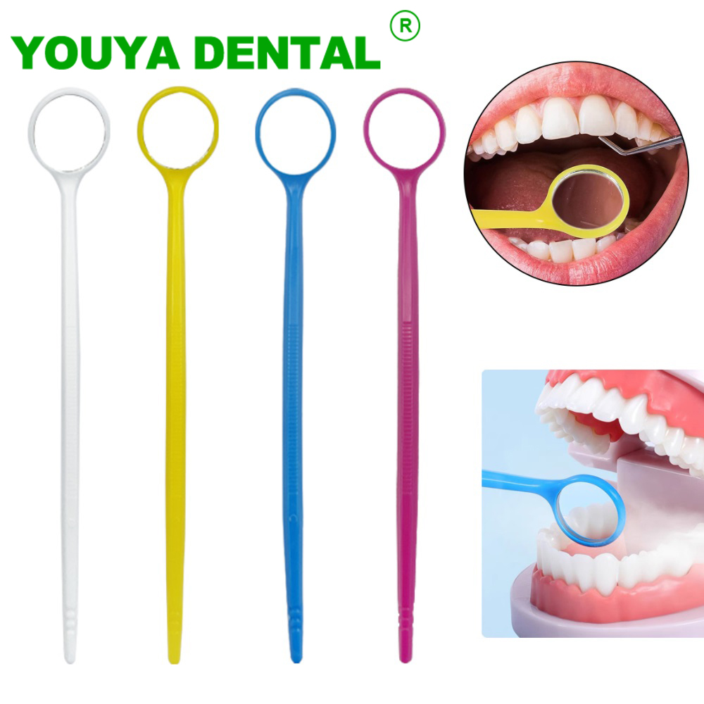 Whitening Teeth Dentist - 100 pçs espelho de boca dental
