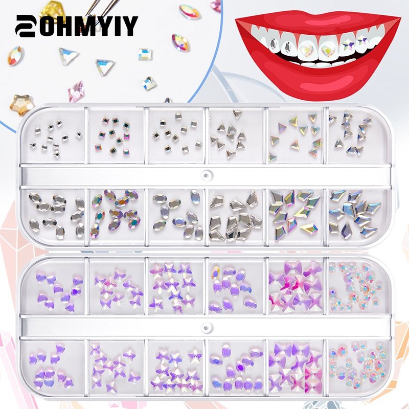 Tooth Gem Kit - Dente de diamante jóias ornamentos com