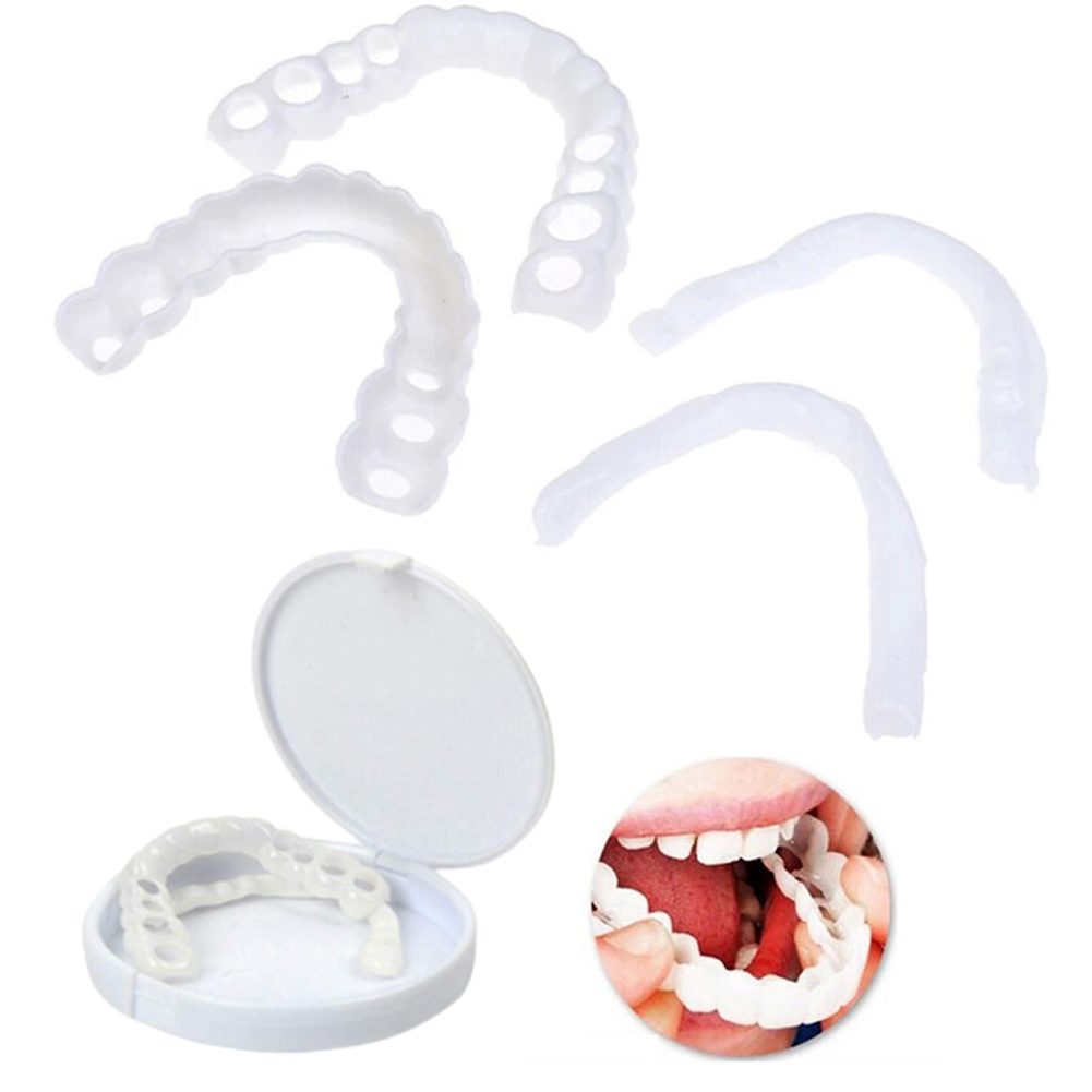 Teeth Whitening Mask - 4-6 pares de dentaduras de mandíbula