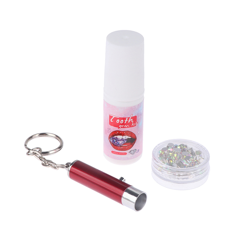 Dente dental Gem Set com cura  - Tooth Gem Kit avaliação e preço