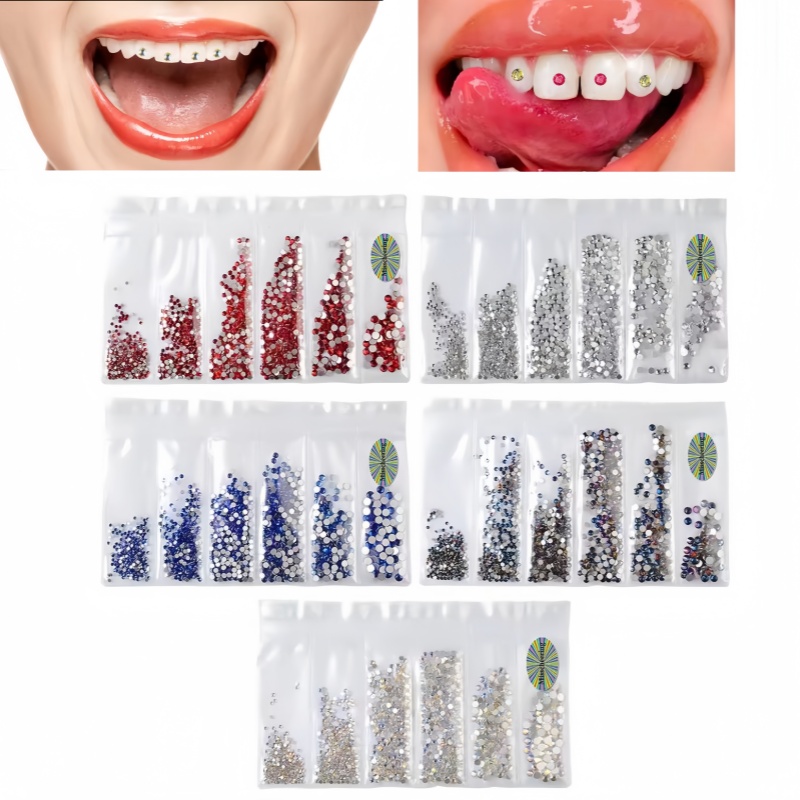 1 conjunto de decoração de ped - Tooth Gem Kit avaliação e preço