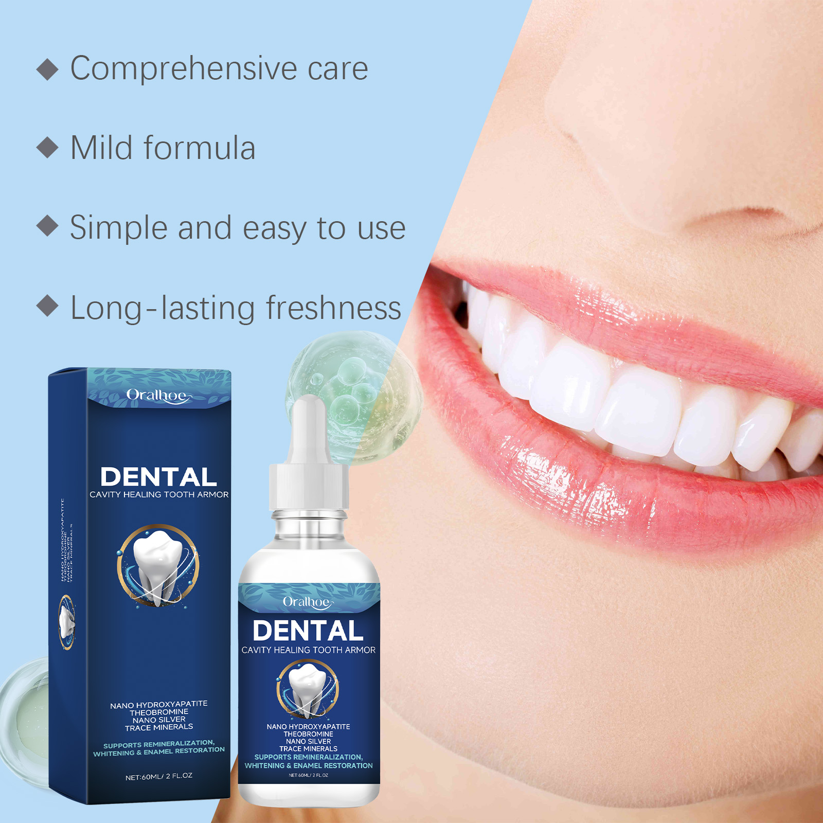 Sérum Líquido Clareador de Den - Teeth Whitening Products avaliação e preço