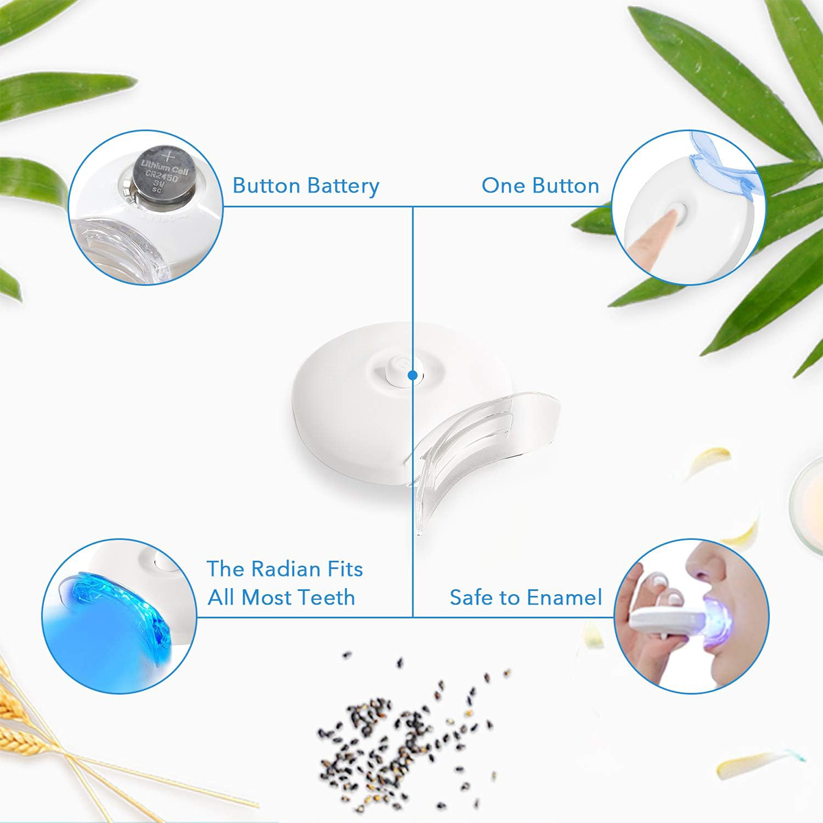 Kit de clareamento dental - 5X - Teeth Whitening Singapore avaliação e preço