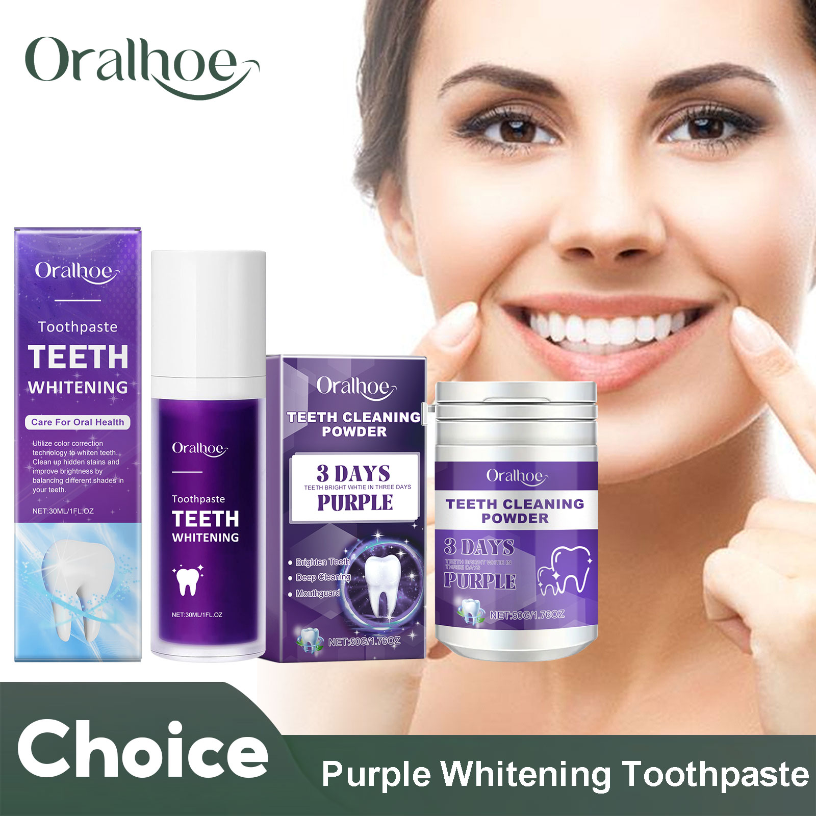 Corretor roxo para clareamento - Teeth Whitening Singapore avaliação e preço