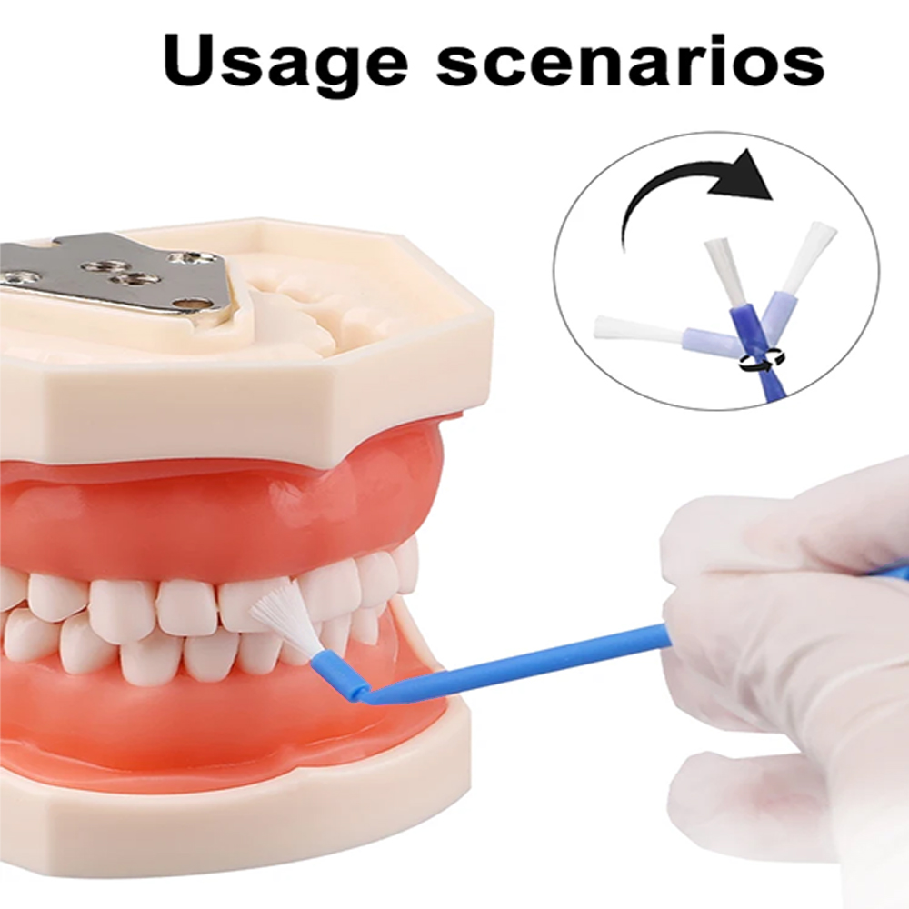 100 Unidades de Escovas Micro  - Teeth Whitening Products avaliação e preço