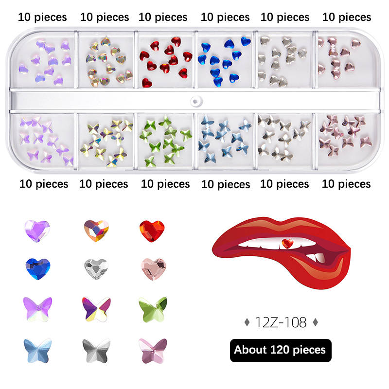 Dente de diamante jóias orname - Tooth Gem Kit avaliação e preço