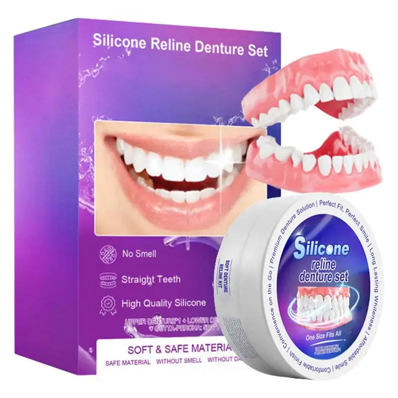 Conjunto de dentadura de silic - Teeth Whitening Products avaliação e preço