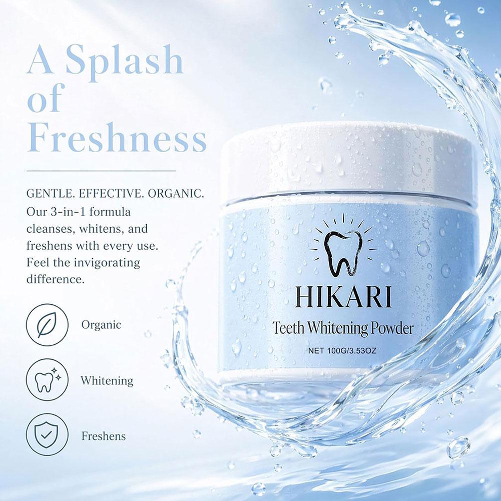 Pó de Limpeza Dental HIKARI 10 - Teeth Whitening With Peroxide avaliação e preço