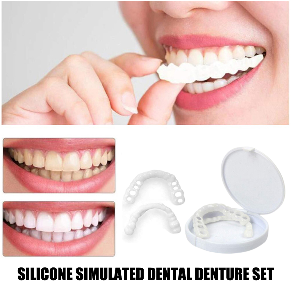 4-6 pares de dentaduras de man - Teeth Whitening Mask avaliação e preço