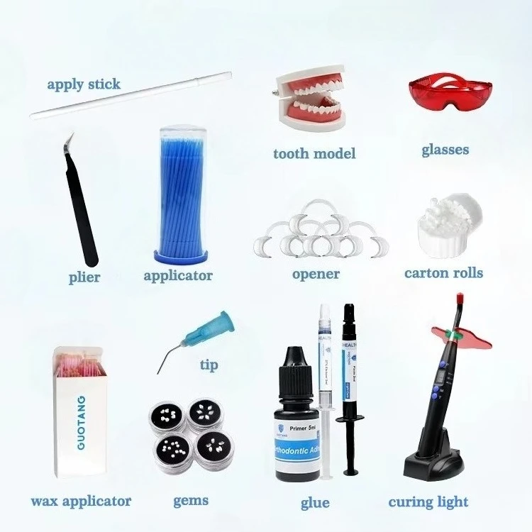 Melhor Kit Adesivo para Resina - Tooth Gem Kit avaliação e preço