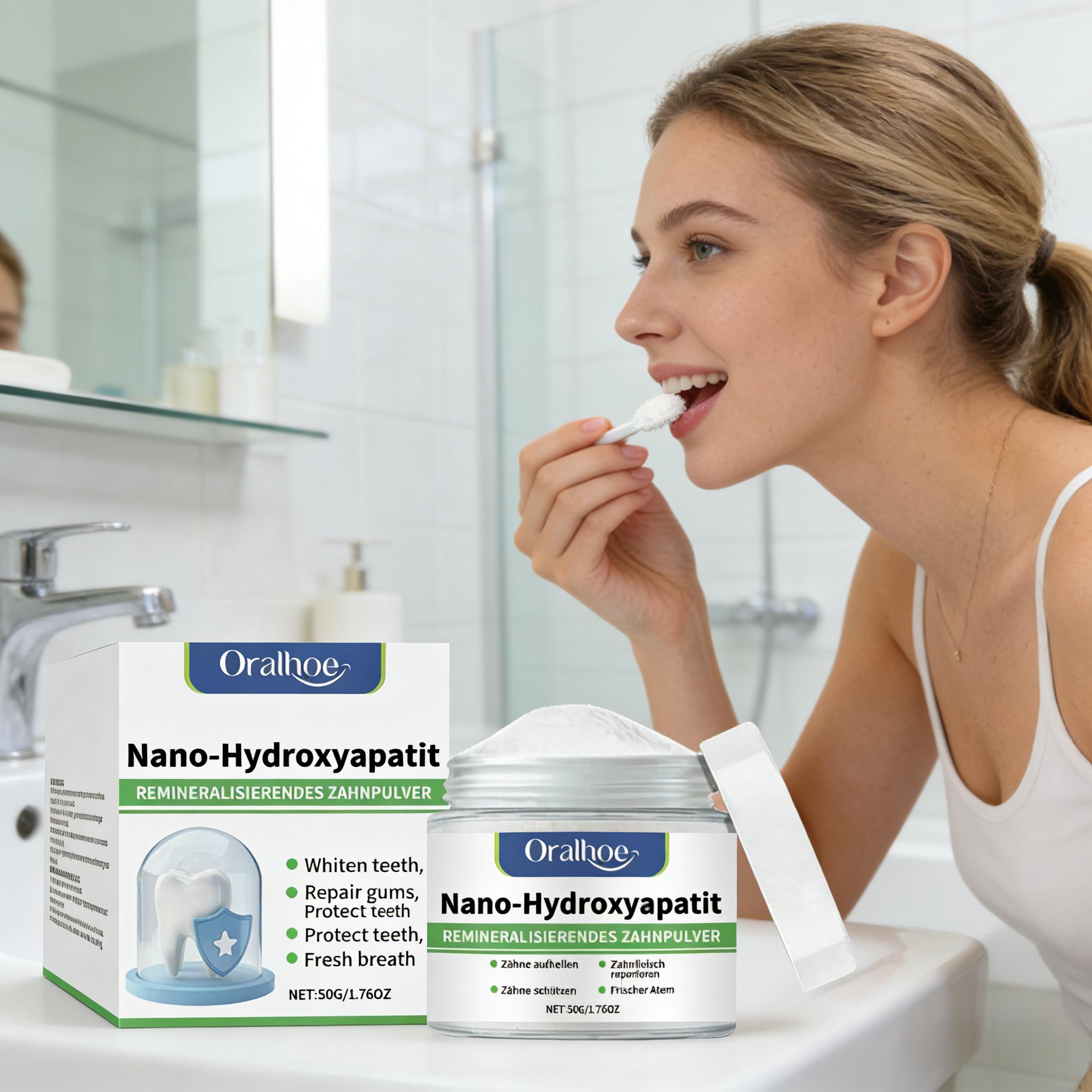 Pó Dental Clareador Oralhoe: L - Teeth Whitening Singapore avaliação e preço