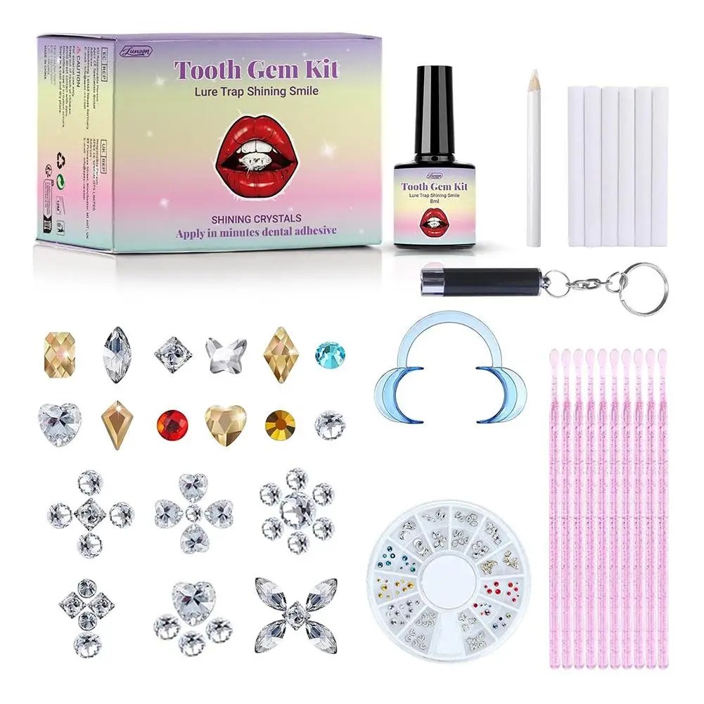 Kit DIY de Joias Dentais: Pedr - Tooth Gem Kit avaliação e preço