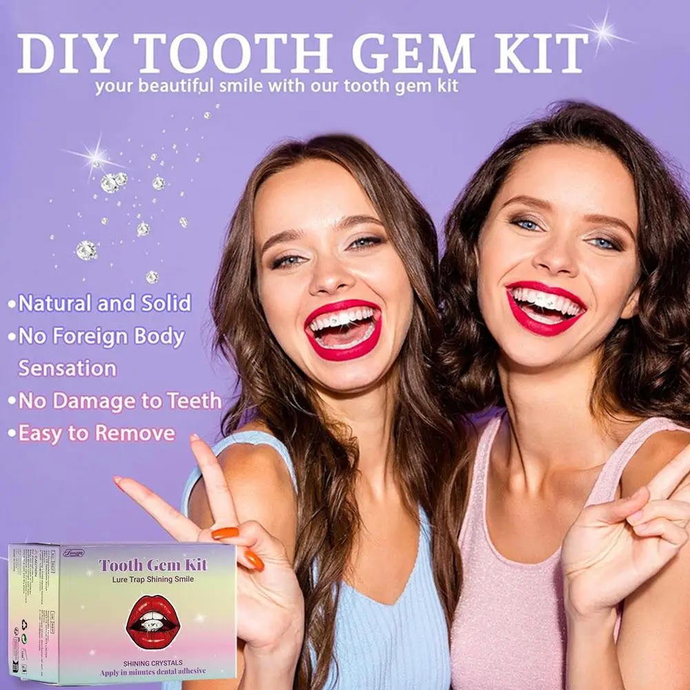 Kit DIY de Joias Dentais: Pedr - Tooth Gem Kit avaliação e preço