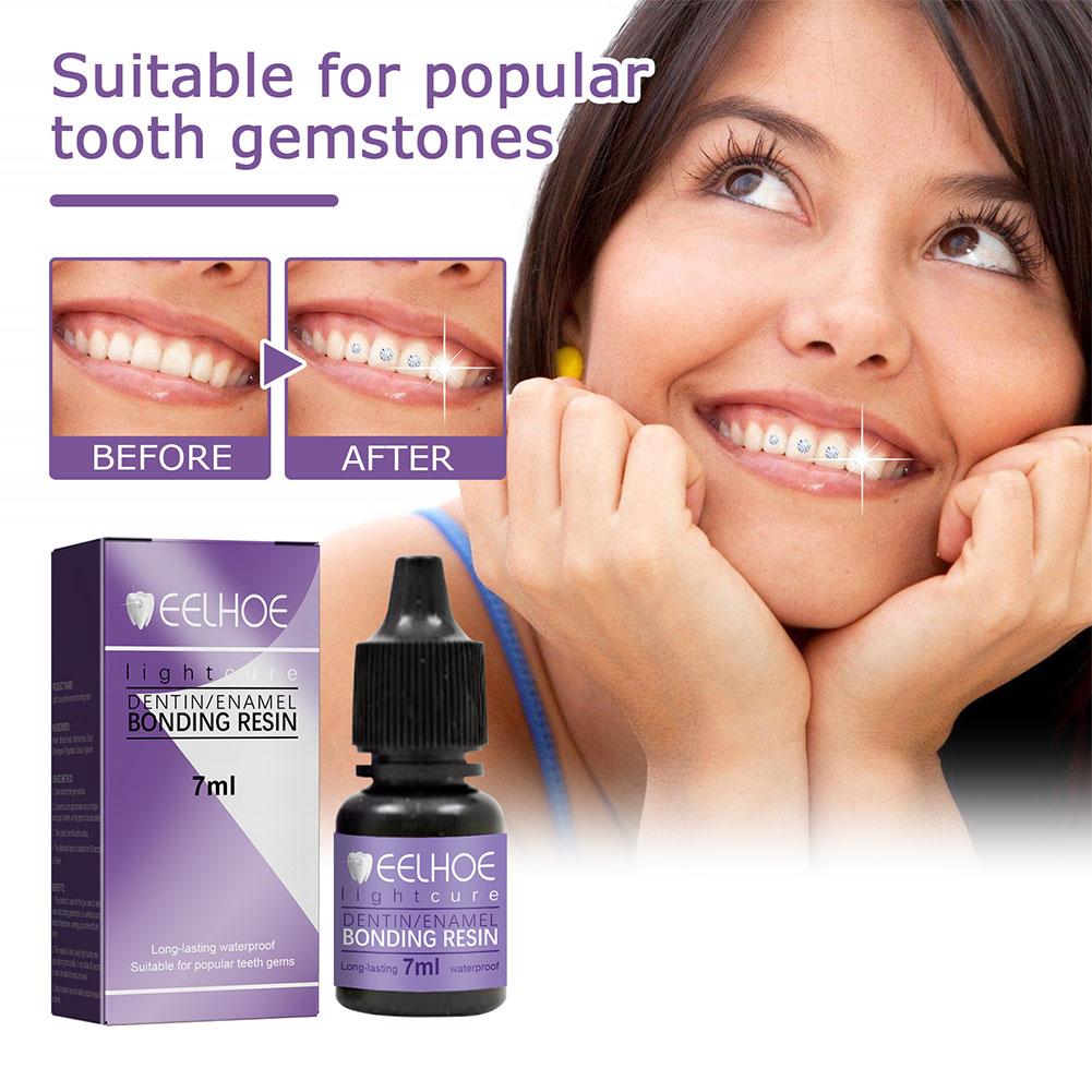 Cola de gema dentária 7ml, ade - Tooth Gem Kit avaliação e preço