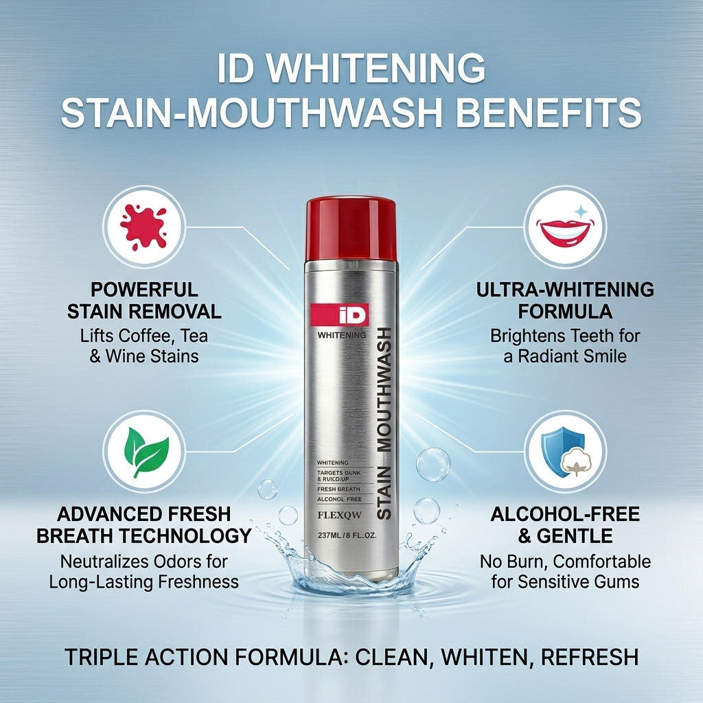 Enxaguante Bucal Clareador His - Teeth Whitening Products avaliação e preço