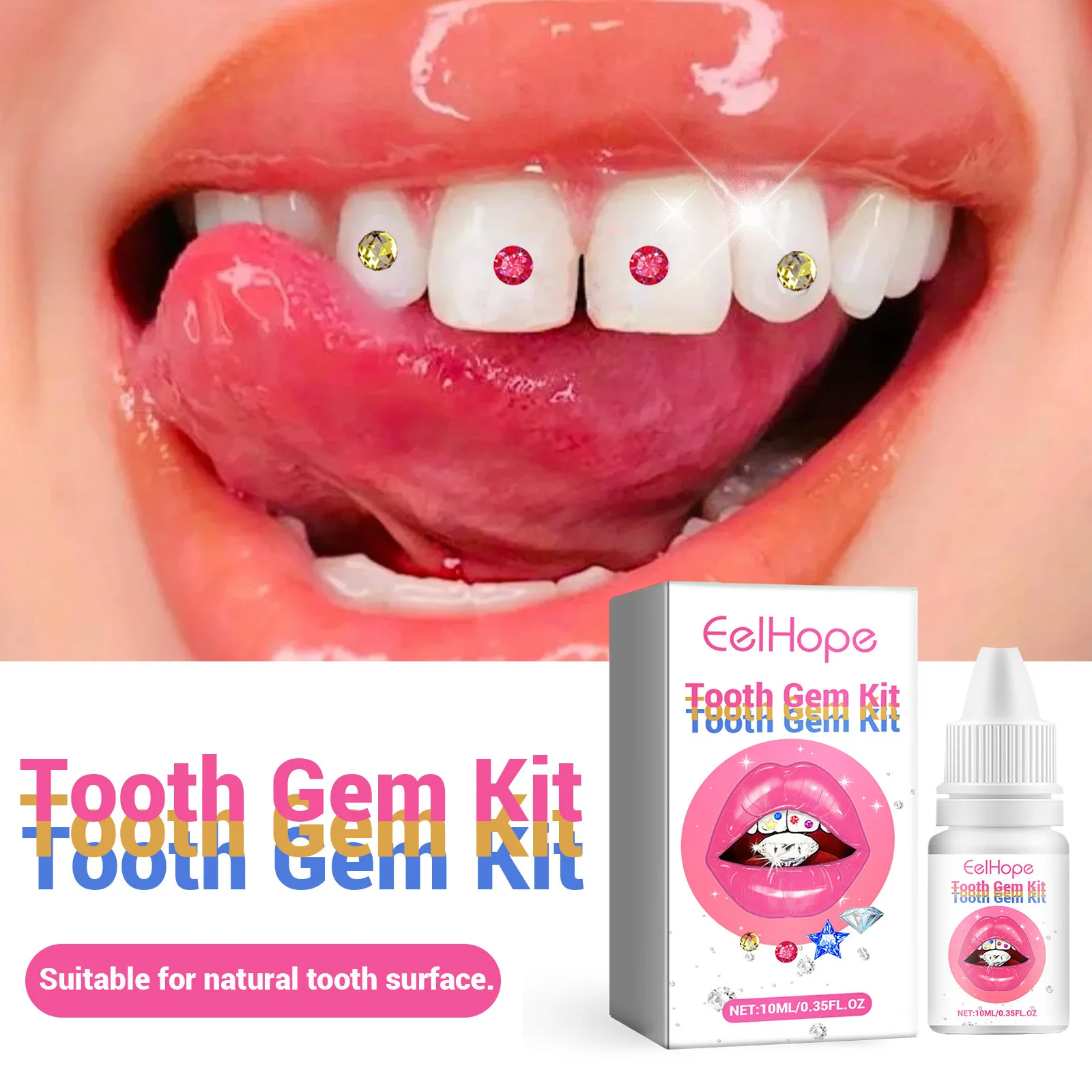 Kit de Joias Dentárias DIY: De - Tooth Gem Kit avaliação e preço