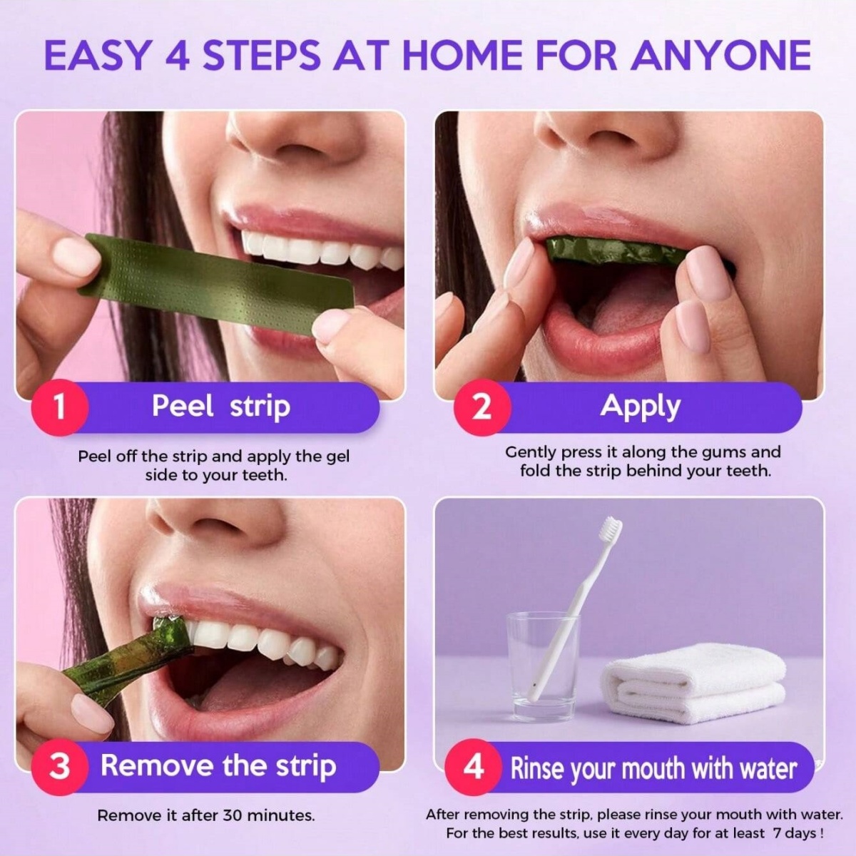Adesivos de clareamento dental - Teeth Whitening Singapore avaliação e preço