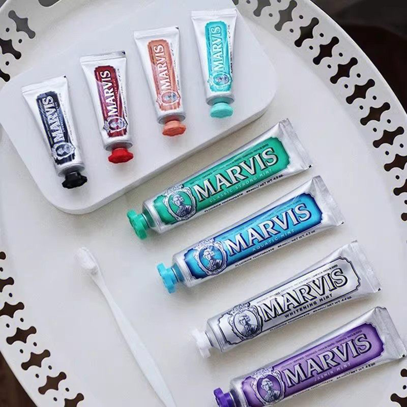 Pasta de Dente Marvis Whitenin - Teeth Whitening Marvis Toothpaste avaliação e preço