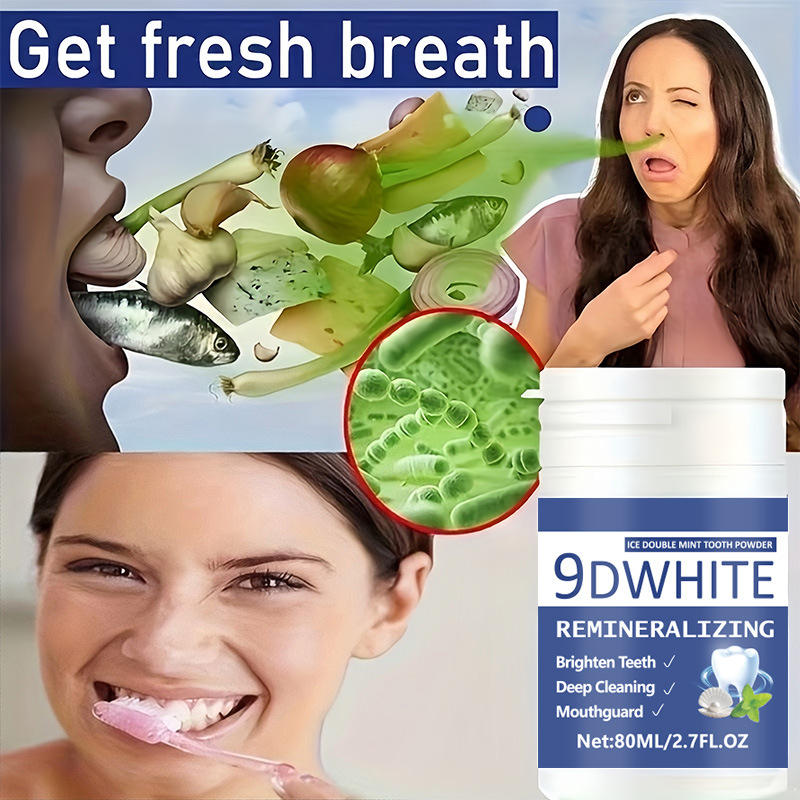 Pó Clareador Dental Roxo 9D 80 - Teeth Whitening Free avaliação e preço