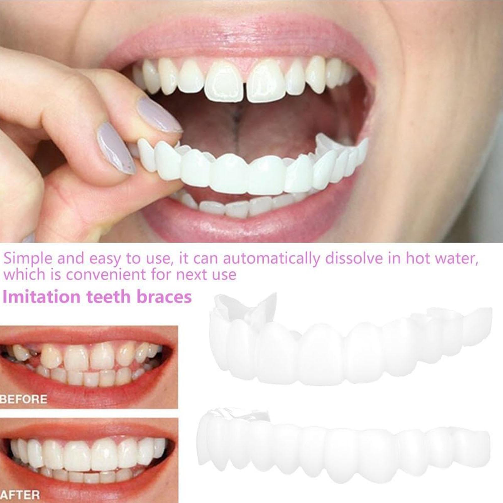 2 pçs masculino feminino folhe - Teeth Whitening Mask avaliação e preço