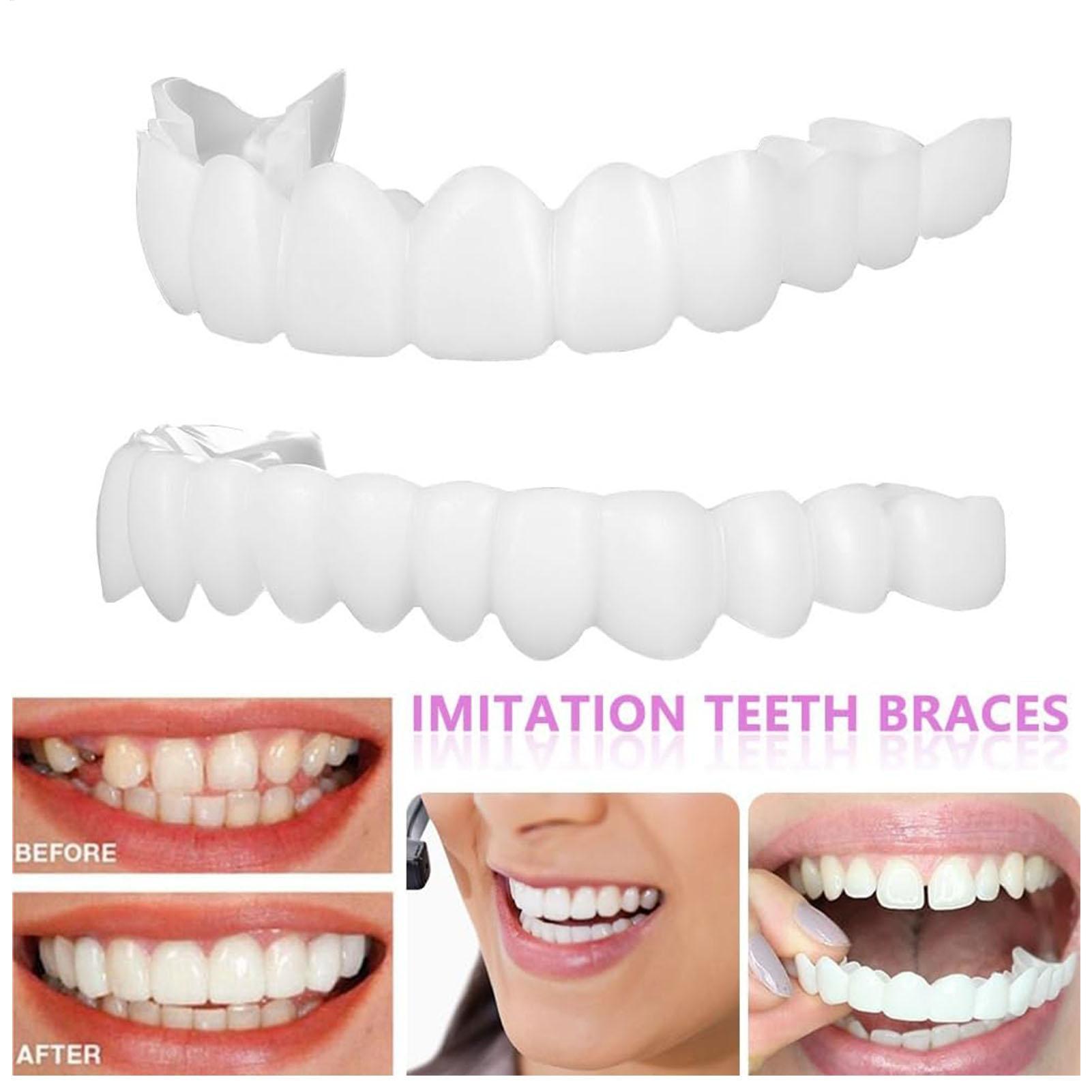 2 pçs masculino feminino folhe - Teeth Whitening Mask avaliação e preço